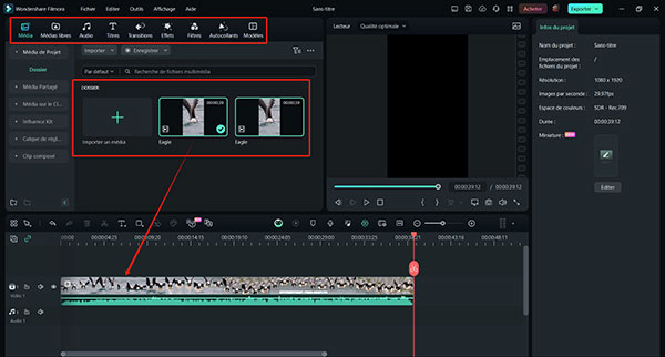 Éditer la vidéo avec Filmora