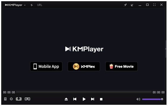 Interface de KMPlayer