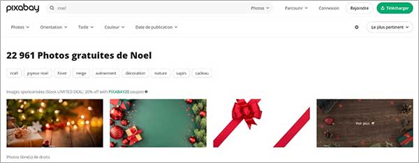 Télécharger une image de Noël gratuite avec Pixabay