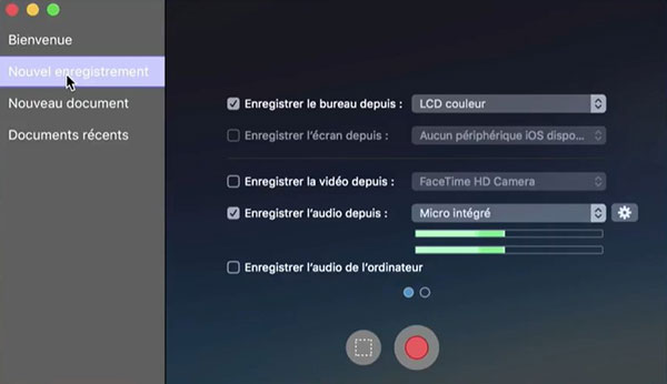 Enregistrer l'écran avec Screenflow